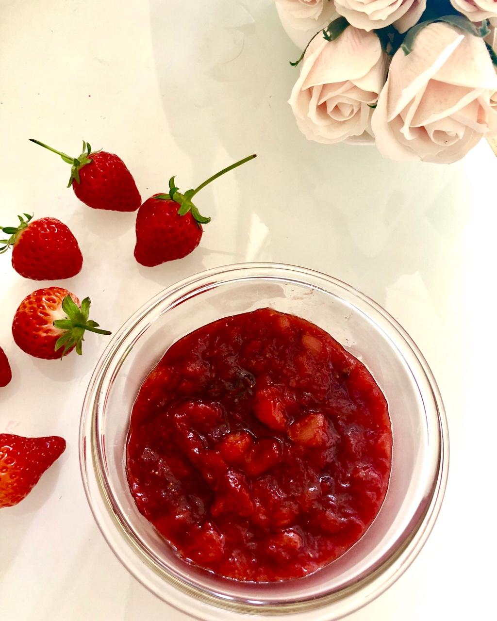 自制无添加草莓酱