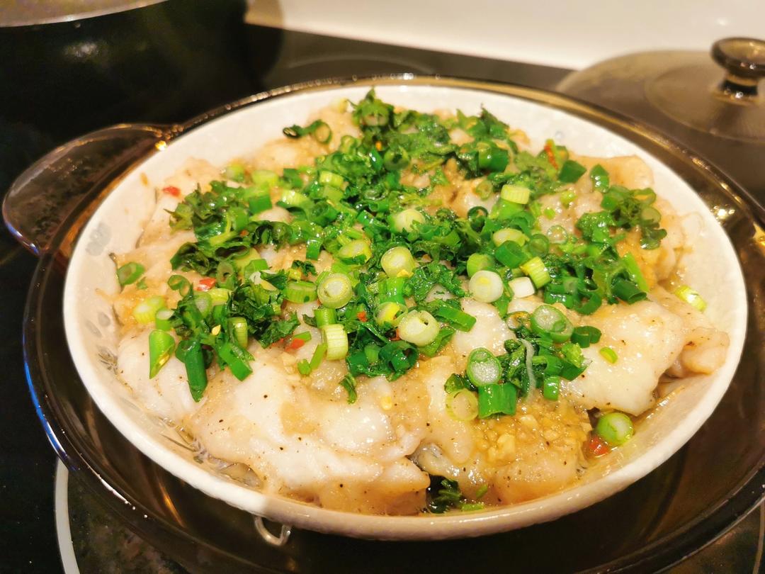 🔥吃不胖❗️蒜蓉粉丝龙利鱼❗️