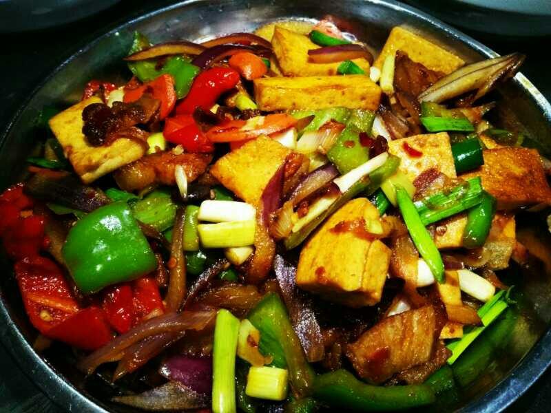 干锅千页豆腐