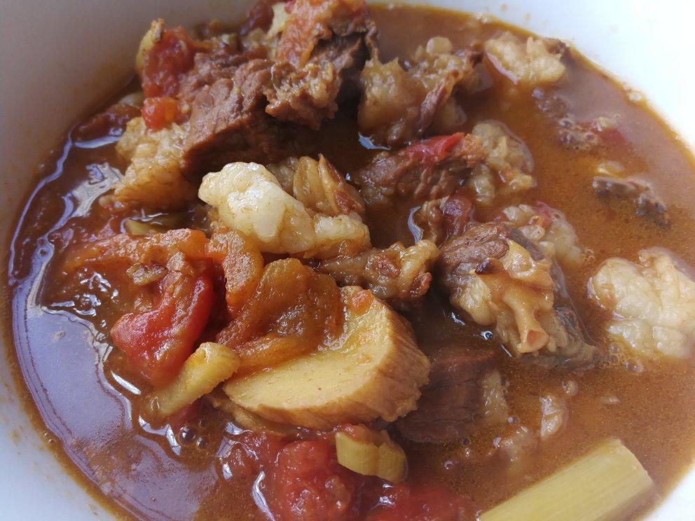 老丁的私房菜-番茄牛腩煲