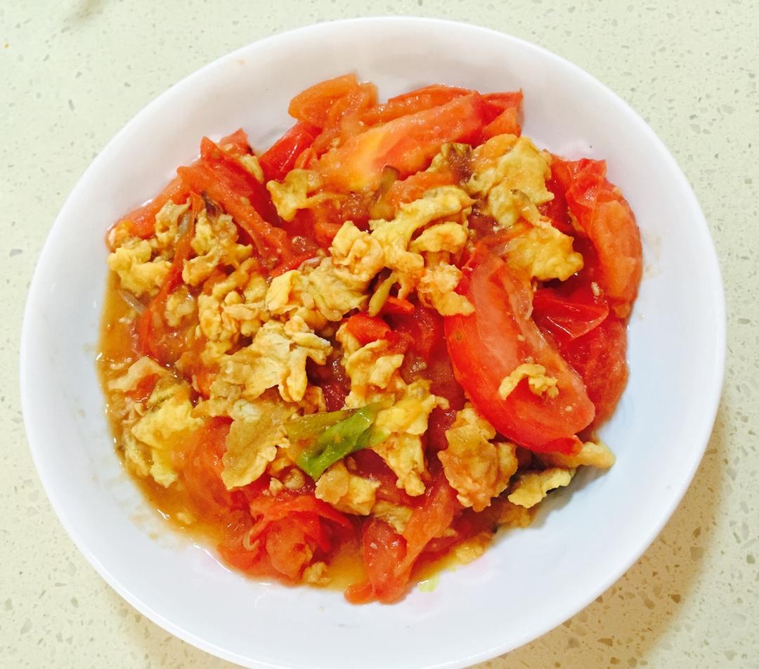 西红柿炒鸡蛋