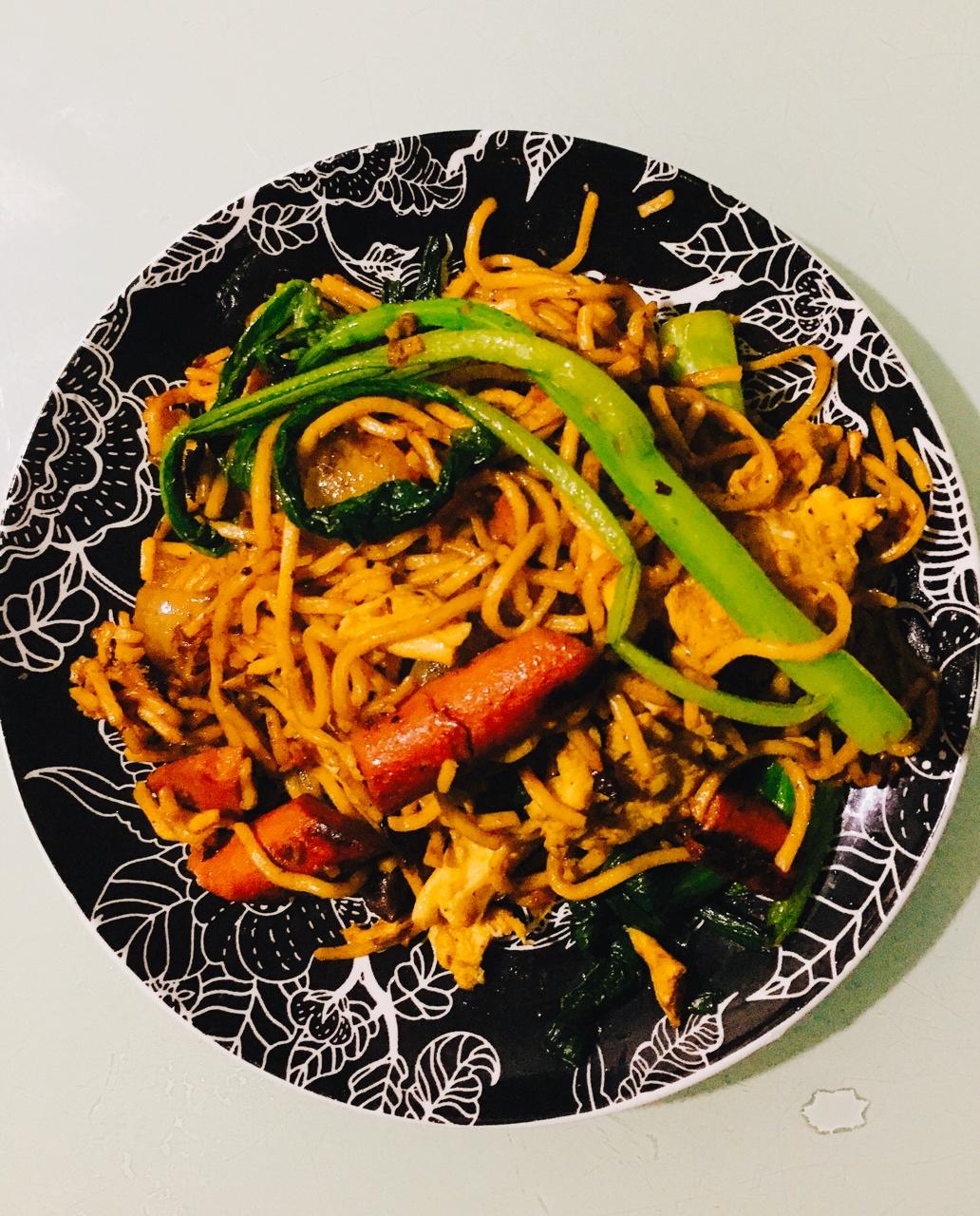 🍜最简单最好吃的家常炒面
