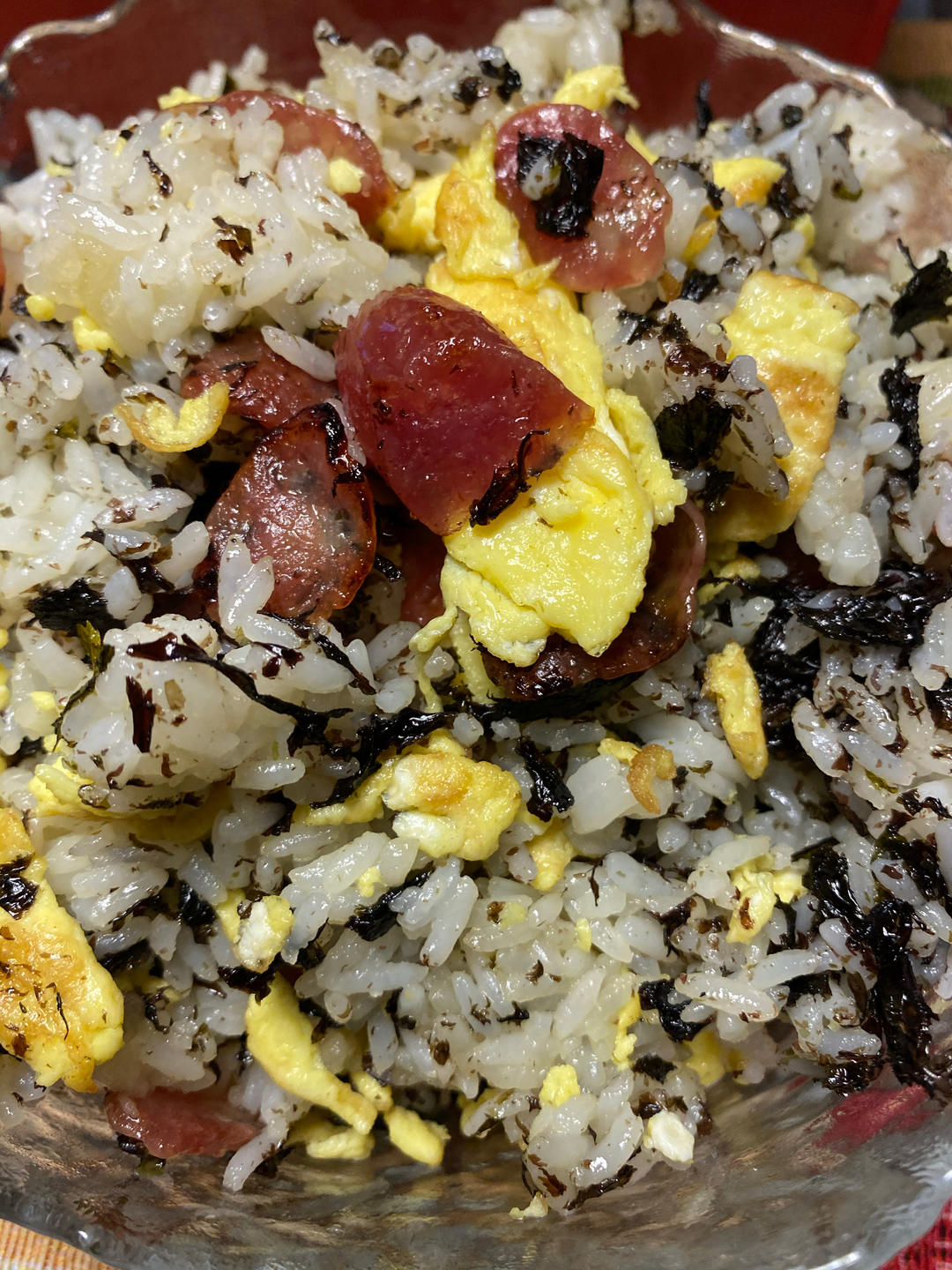 一定试试的！紫菜炒饭