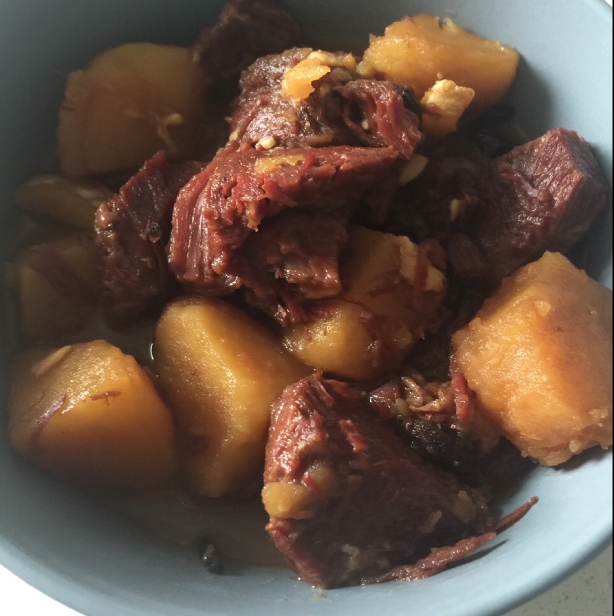 土豆烧牛肉