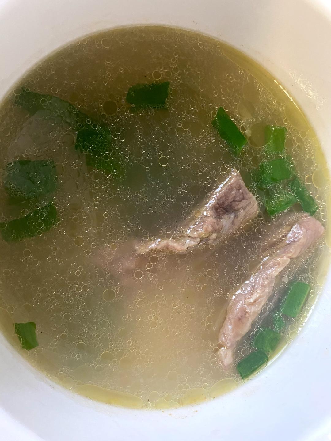 原汁原味的清炖牛肋条