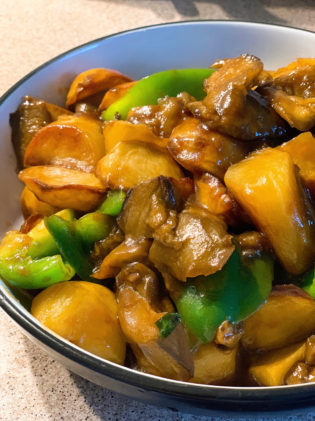 超级下饭的地三鲜