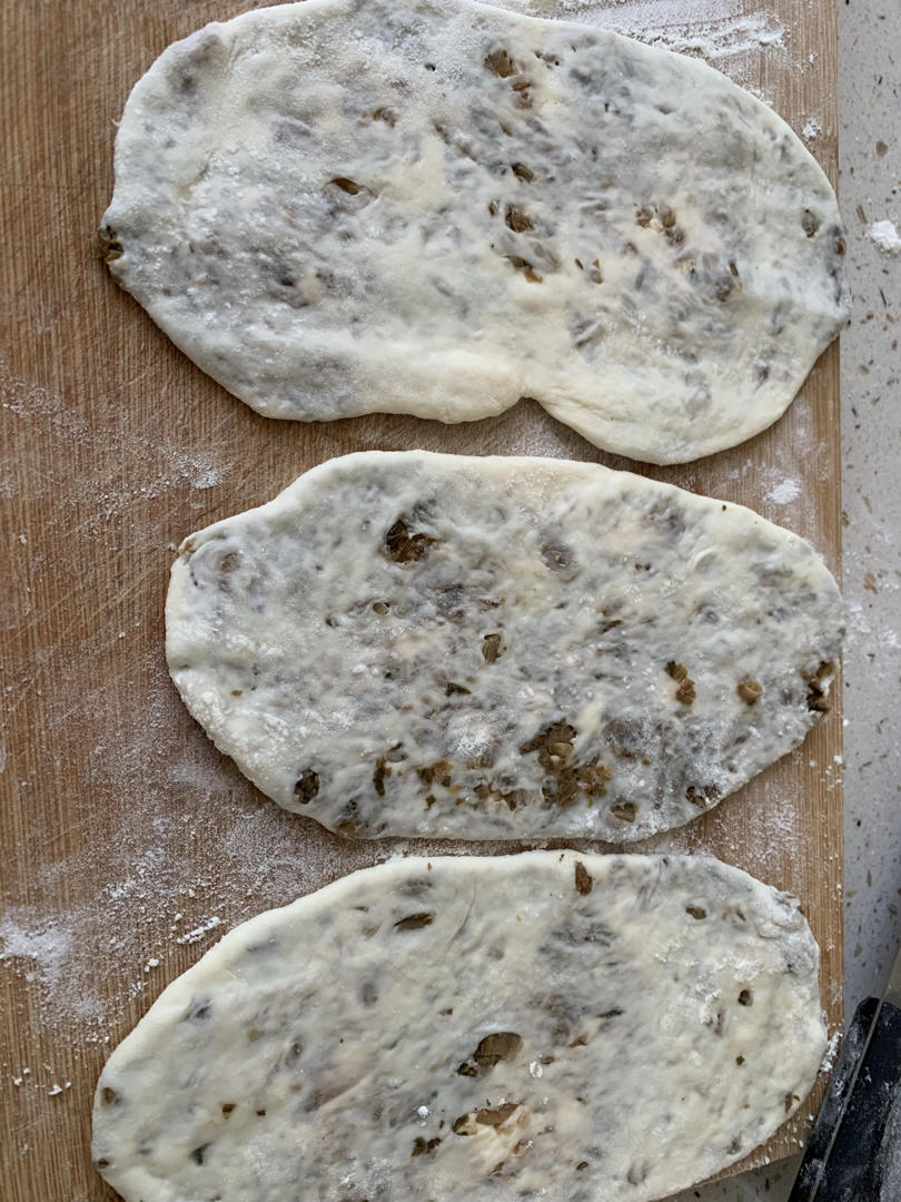 薄脆梅干菜肉饼