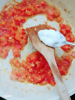 番茄蟹味菇炖豆腐的做法 步骤6