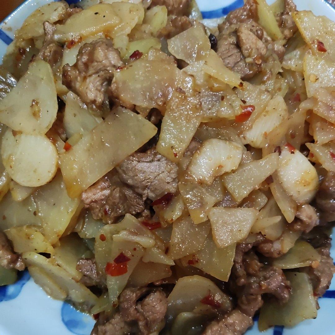 土豆肉片