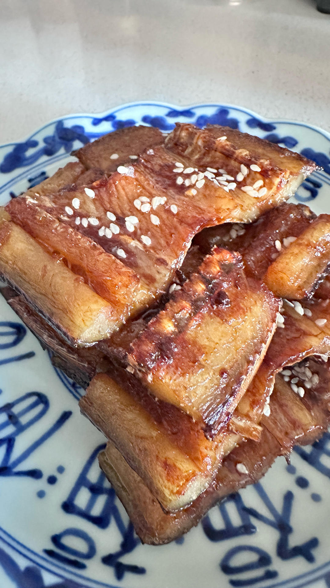 家庭版—日式烤鳗鱼干—好吃又简单