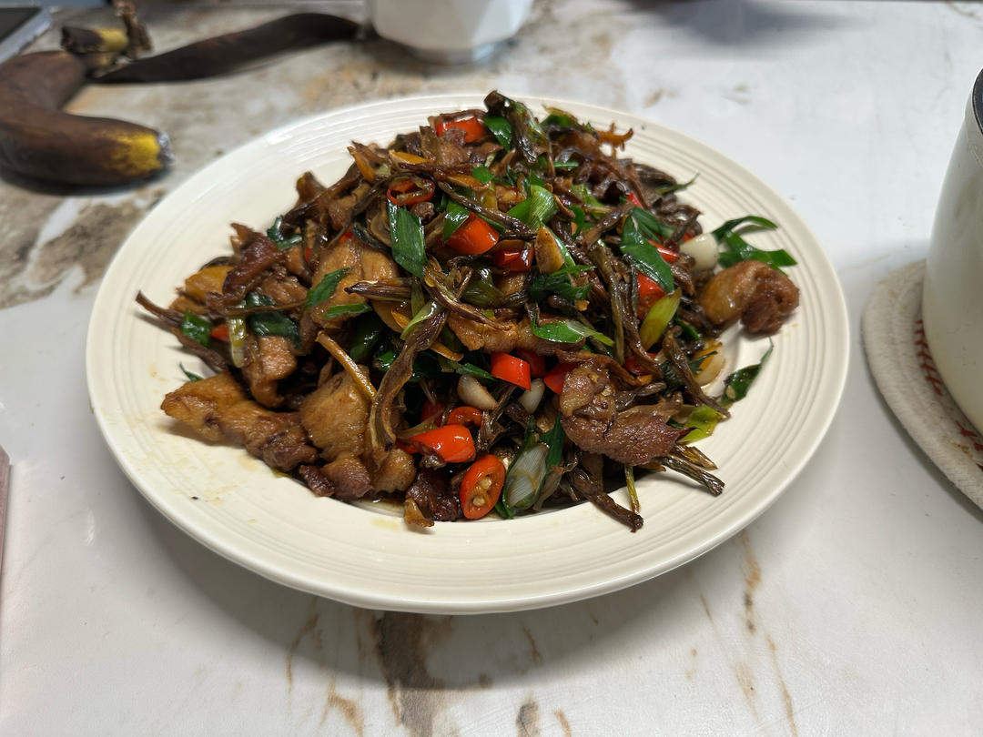 干豆角烧肉-好吃到炸裂