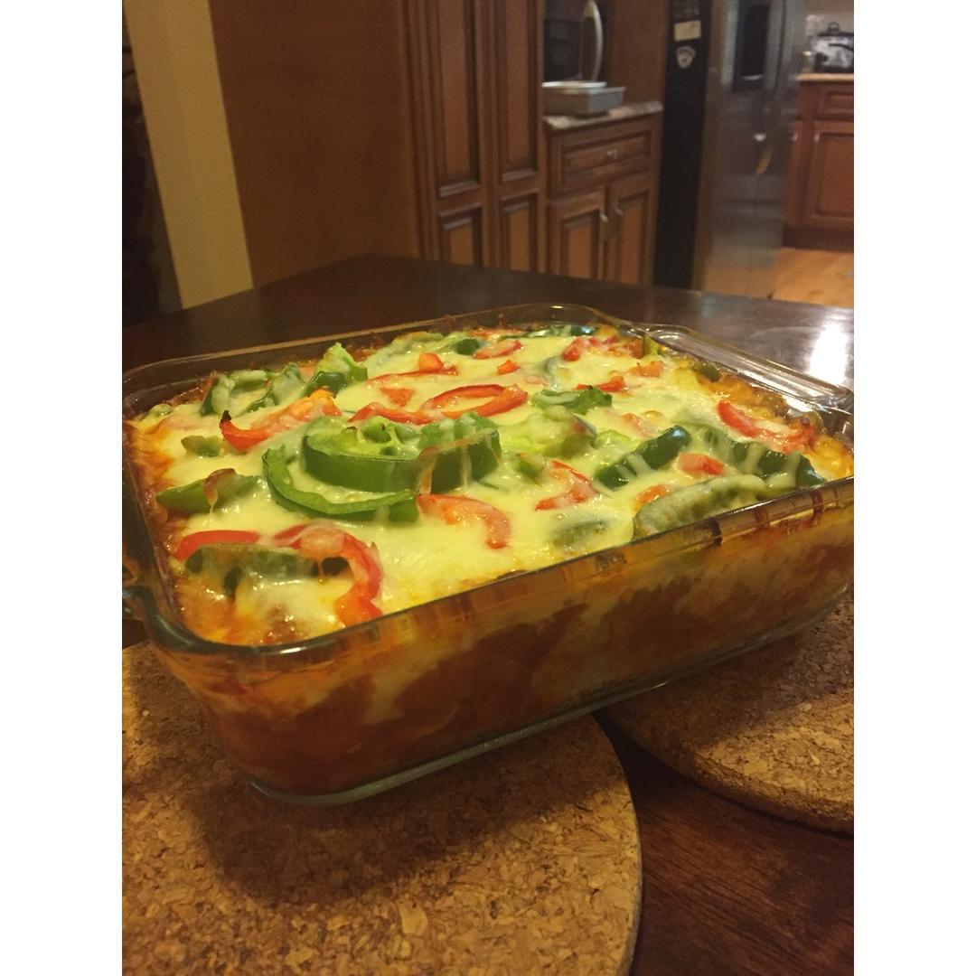 番茄鸡肉浓情焗饭【两人份】