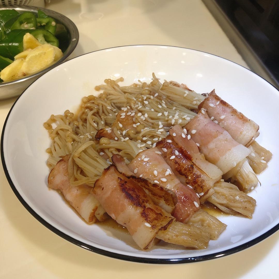 金针菇培根卷