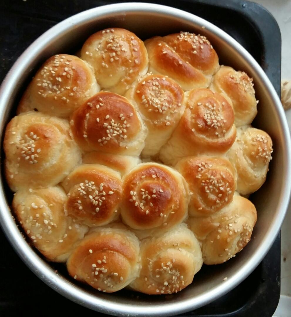 脆底蜂蜜小面包