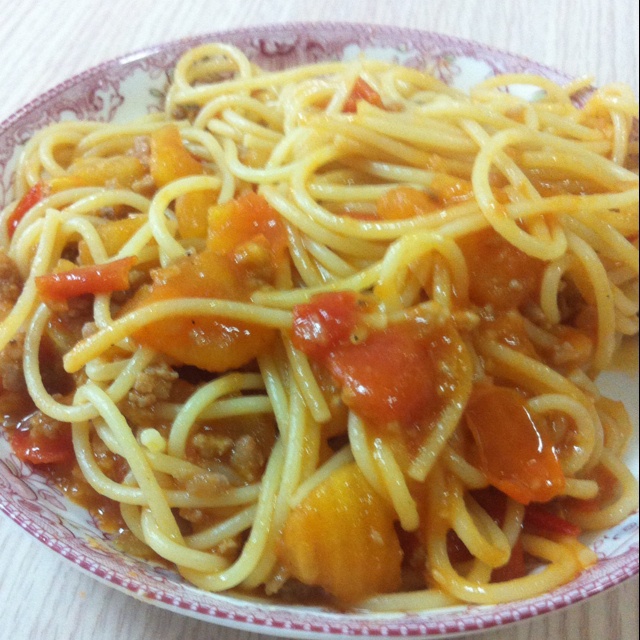 番茄肉酱意面