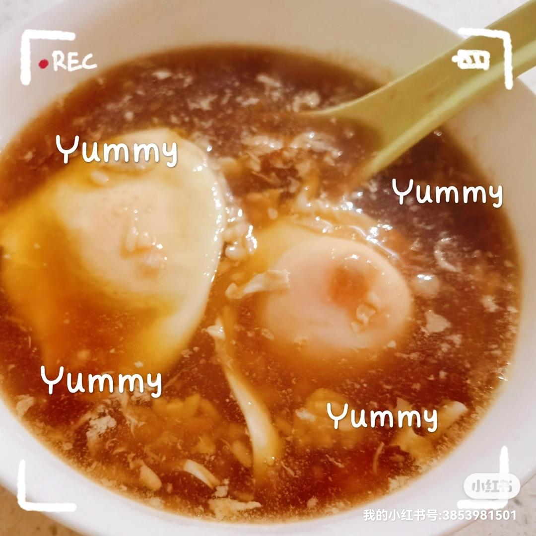 冬天来一碗醪糟粉子蛋，暖心又暖胃