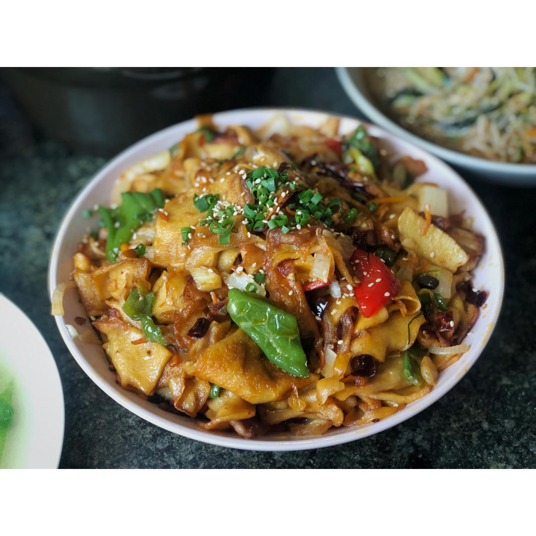 干锅千页豆腐