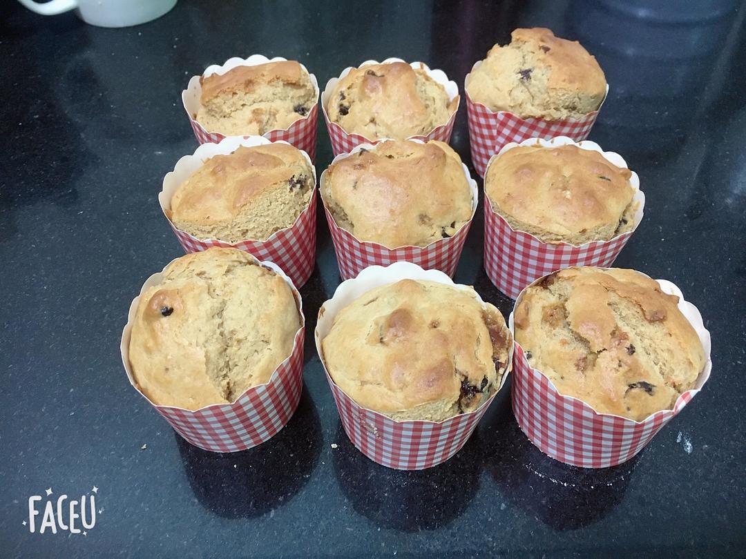 蔓越莓麦芬蛋糕