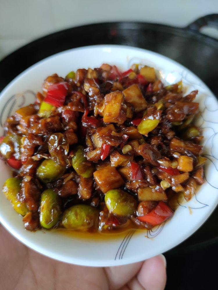 叶子-3710做的简单下饭的毛豆炸酱