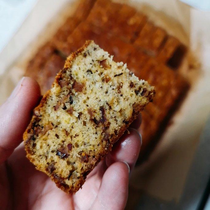 星巴克香蕉核桃蛋糕（Banana loaf）