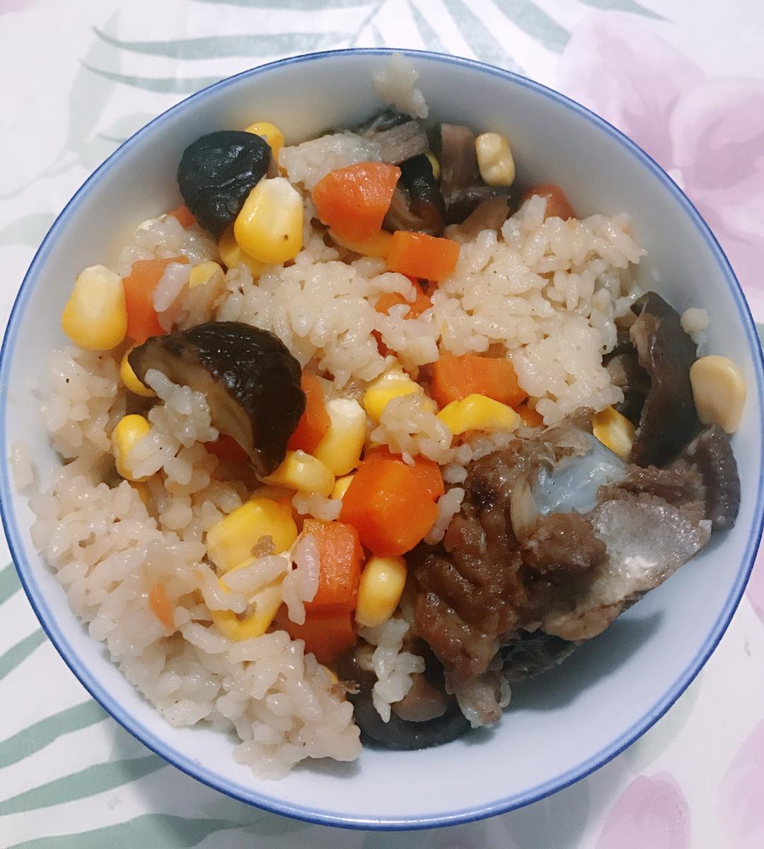 下厨房用户ar37做的香菇排骨饭