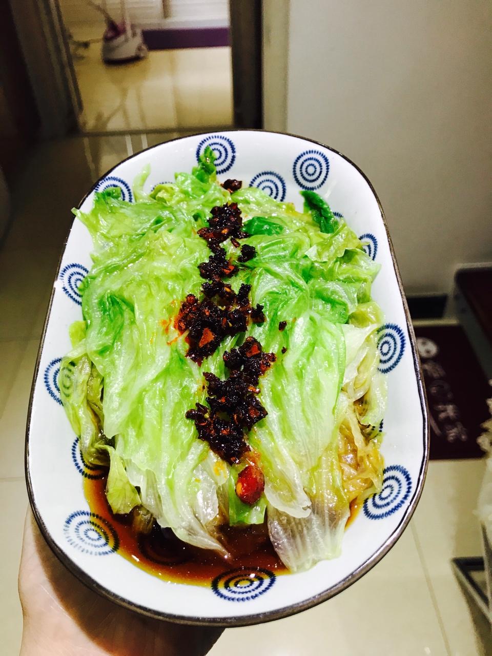 王馨玉做的凉拌西生菜