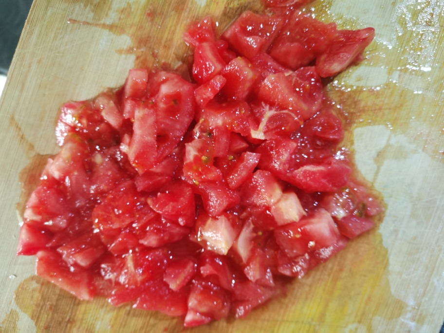 零失败的西红柿面疙瘩汤的做法 步骤6