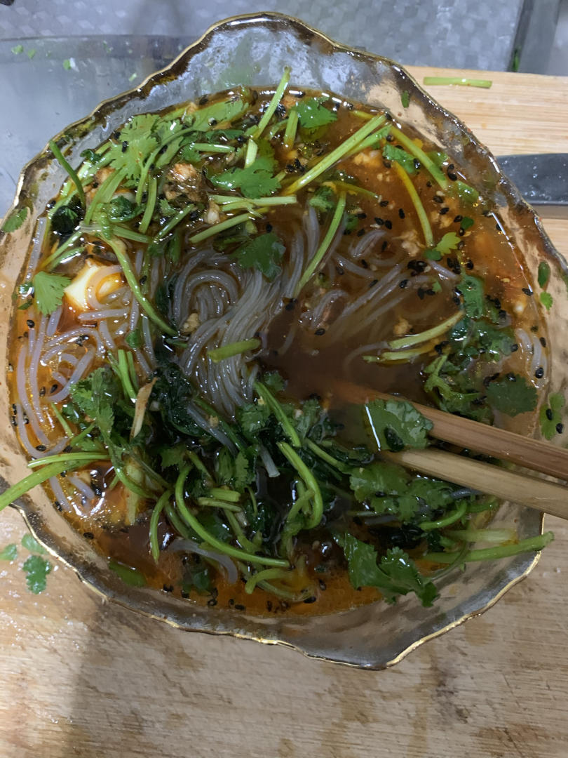 家庭版酸辣粉