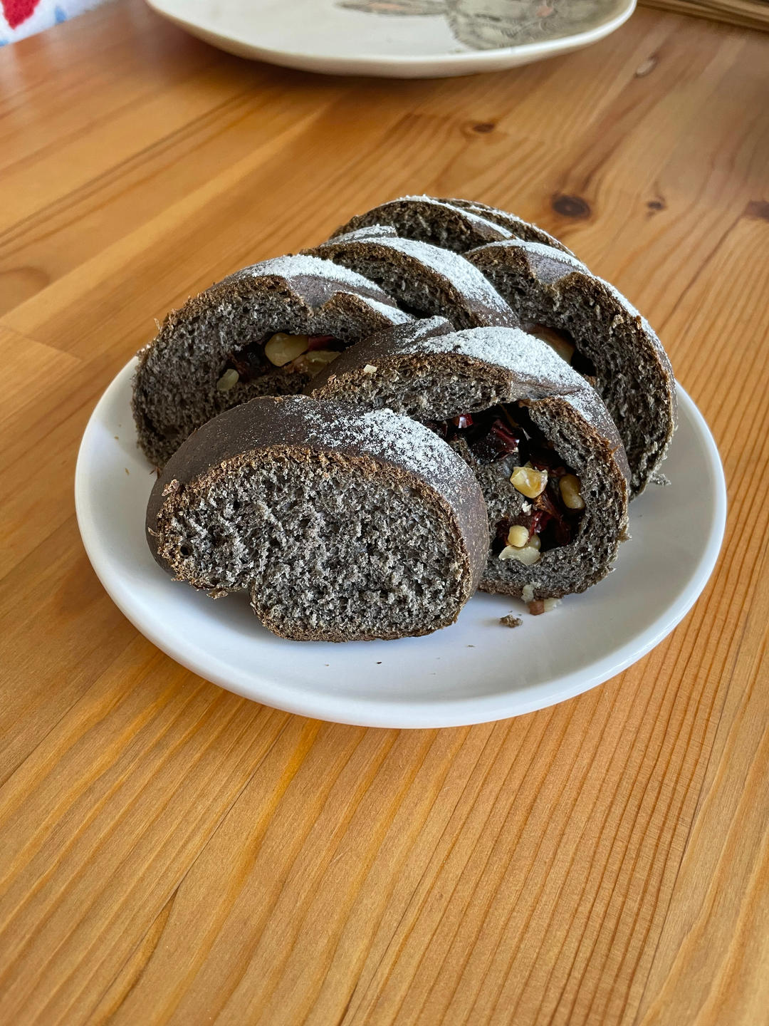 巨好吃‼️浓浓黑芝麻奶香的吐司🍞20%全麦含量超级软