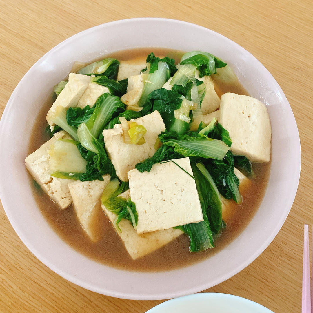白菜豆腐这样做😋连汤汁都不剩🔅鲜美又美味