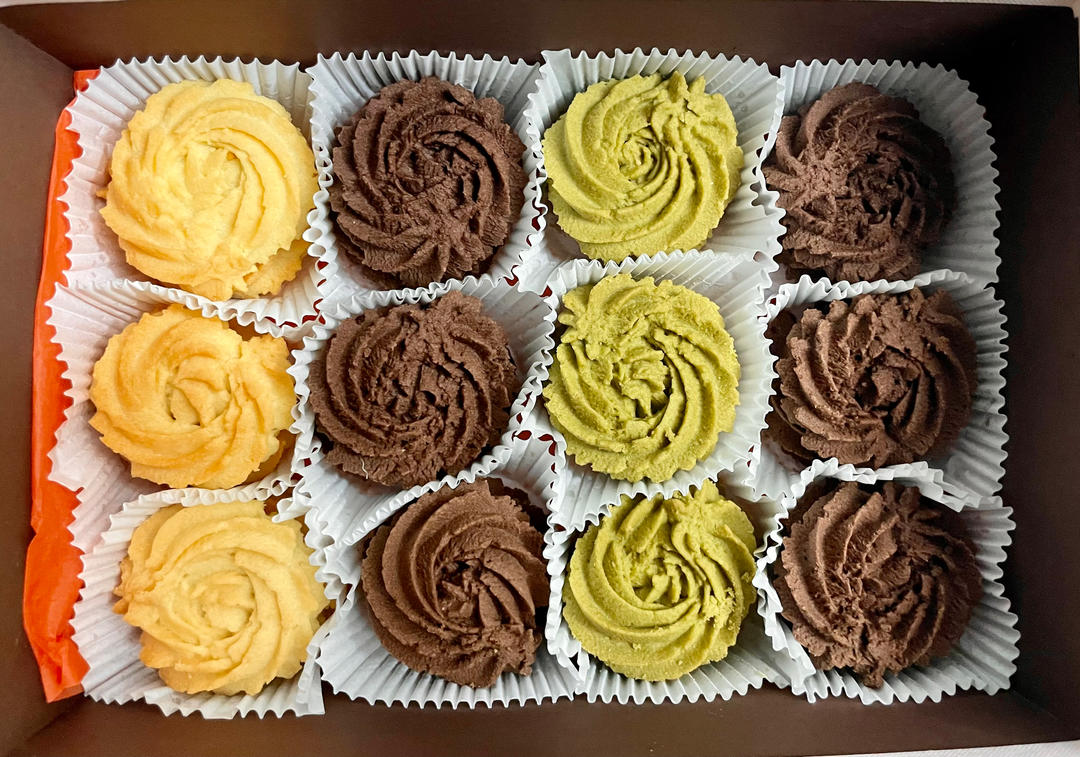 零失败花纹超级立体的黄油曲奇