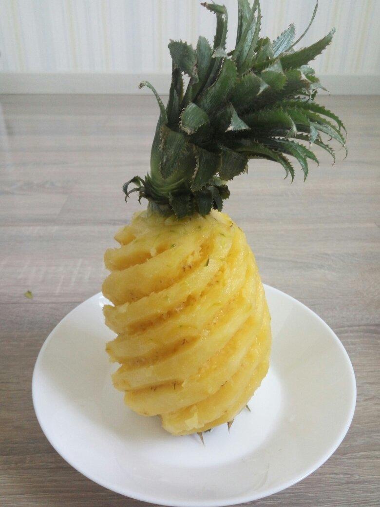 独孤yoyo做的削菠萝皮