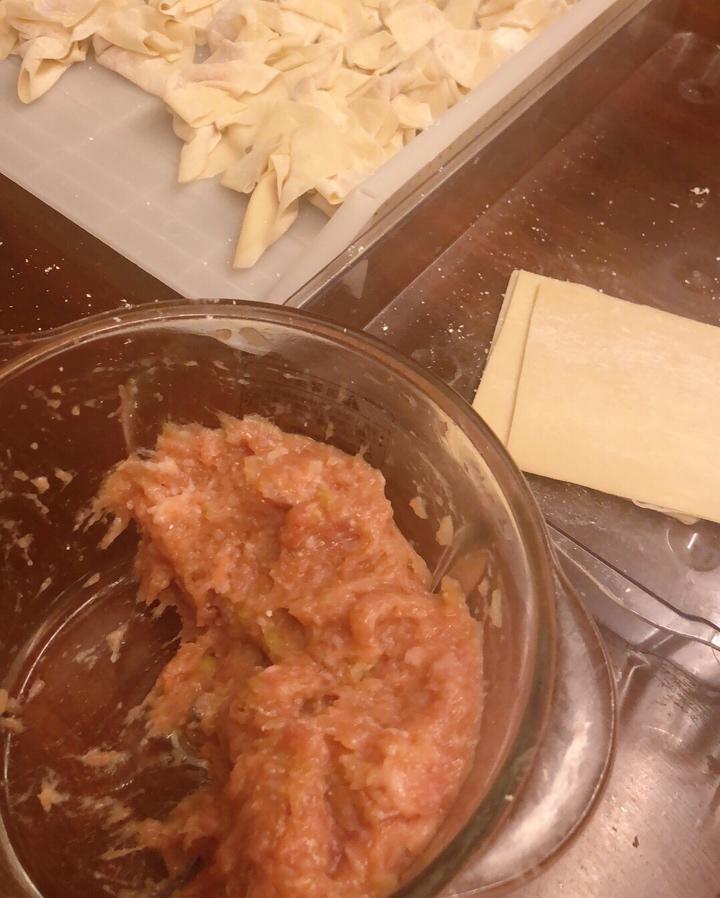 馄饨馅，肉馅，肉丸