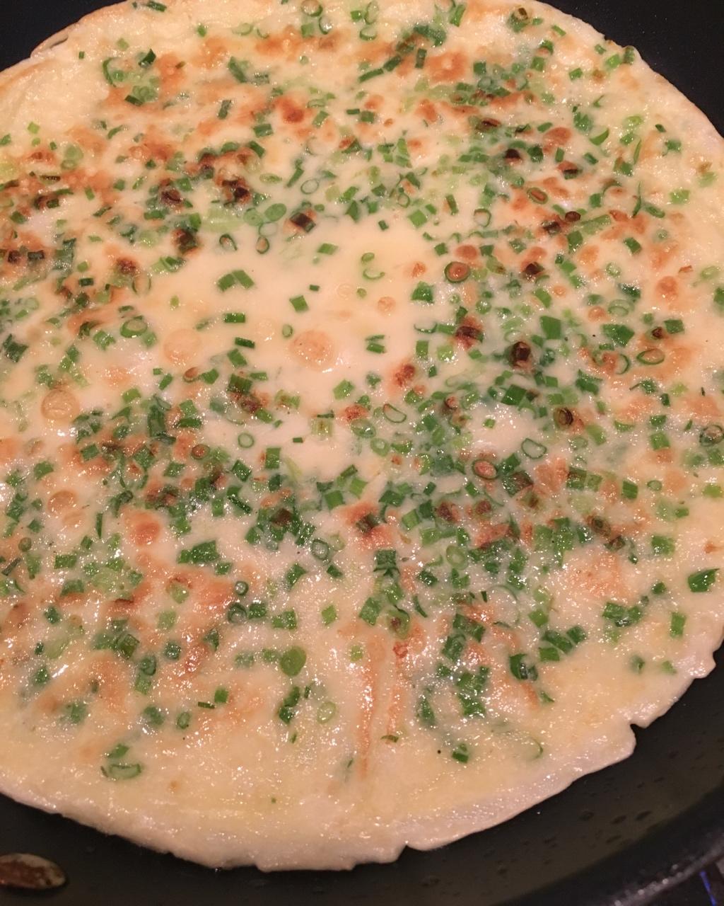 香葱鸡蛋饼