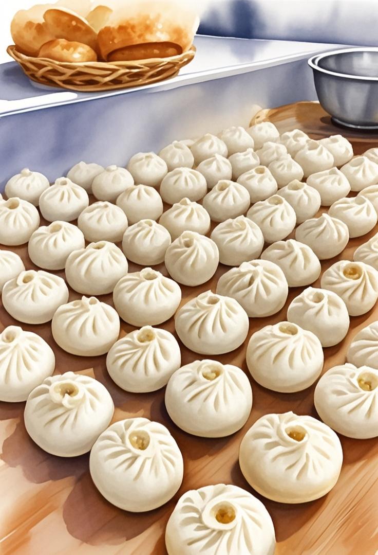 冬天·零醒发老面小笼包面团〖老面系列〗的做法