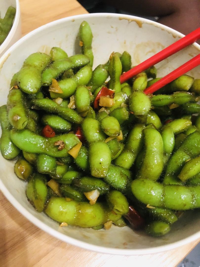 夏日爽口凉拌毛豆