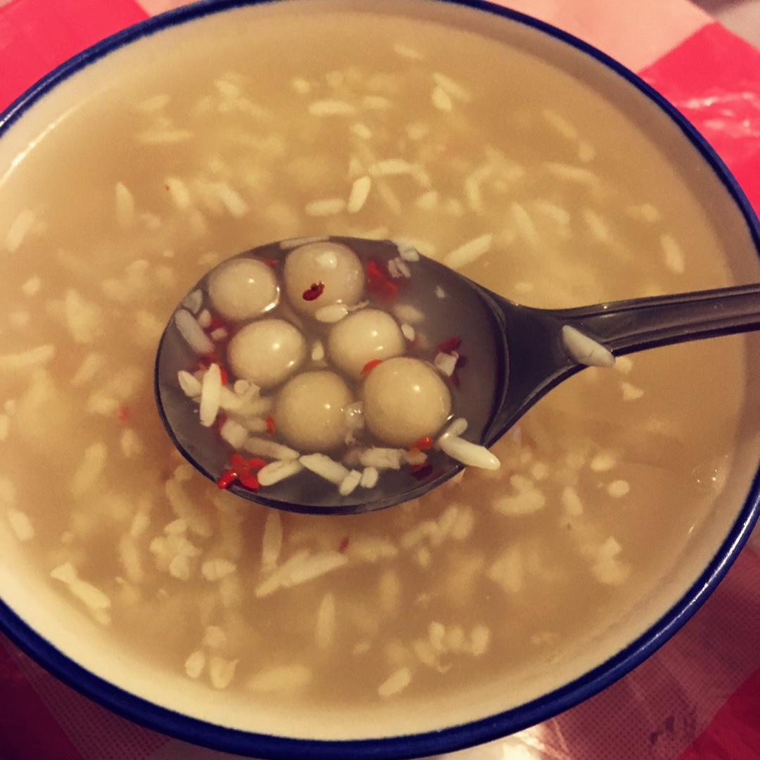 酒酿圆子