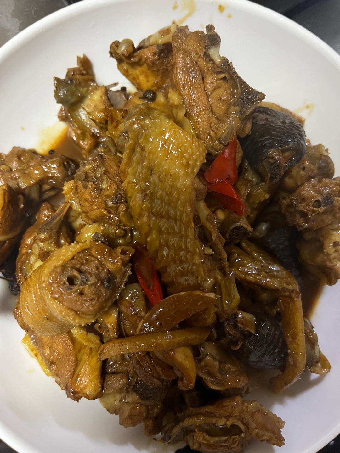 麻辣干烧鸡肉/超下饭