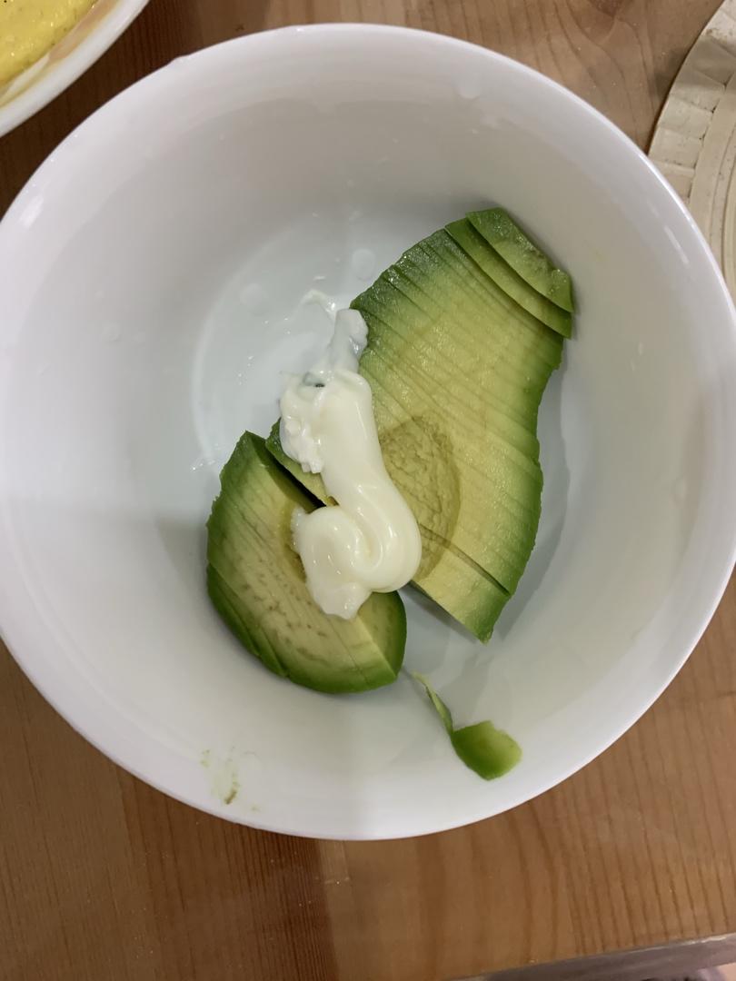快手儿童宝宝早餐吐司蟹肉沙拉鸡蛋🥚牛油果（乳木果）🥑三文治🥪