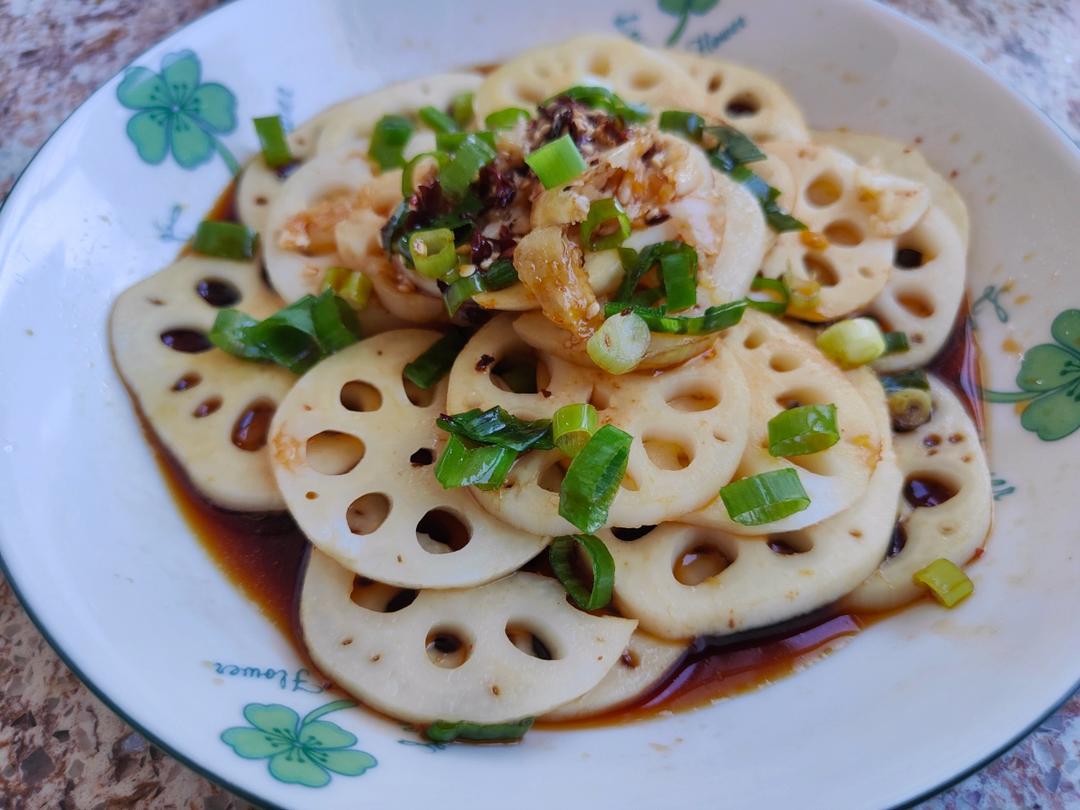 凉拌藕片