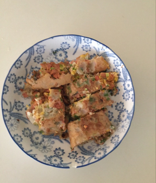 早餐鸡蛋煎饼