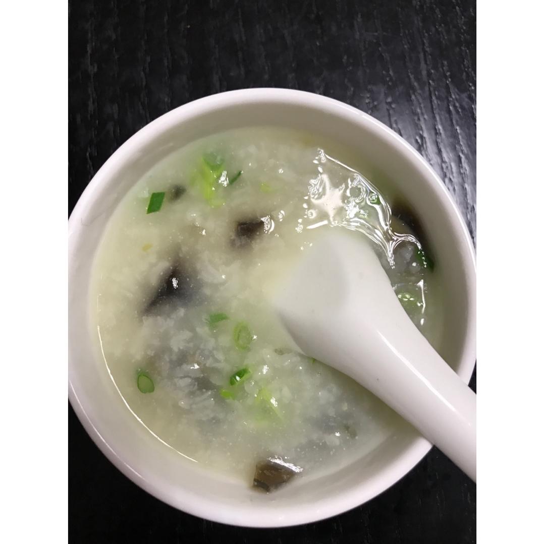 十五分钟快手之香滑皮蛋瘦肉粥(附五分钟电饭煲电压力锅更快捷方法)