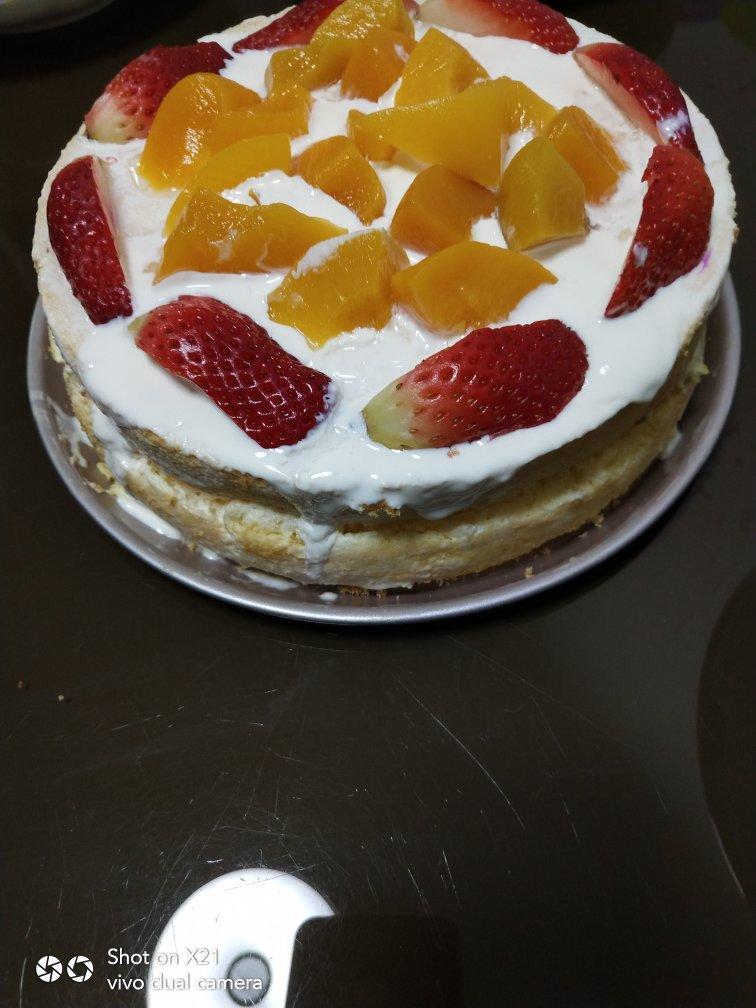 蛋糕的做法（烤箱做戚风蛋糕）