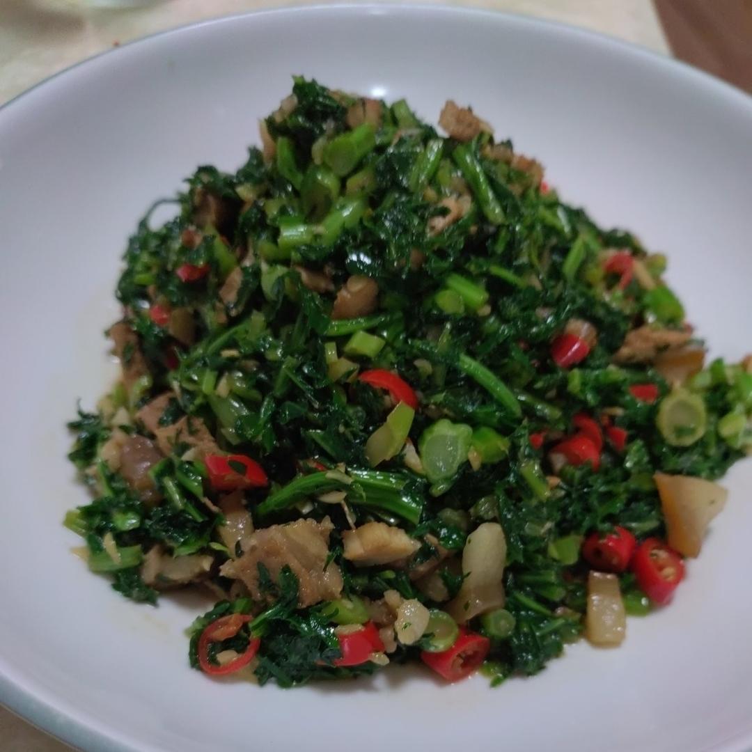 雪里蕻制作两款下饭菜