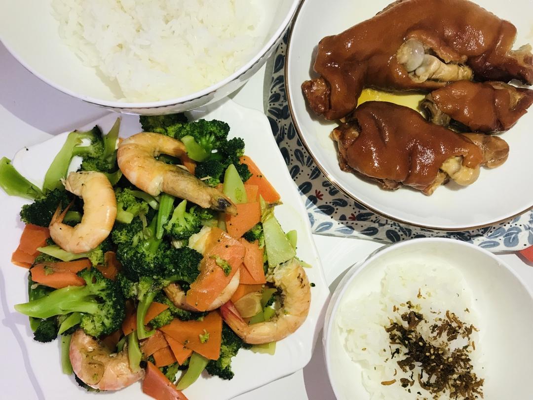 西兰花炒虾仁🍤