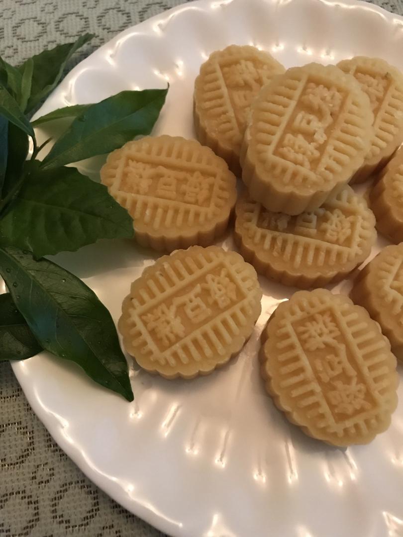 奶香绿豆糕（无豆腥味，超快手不麻烦）