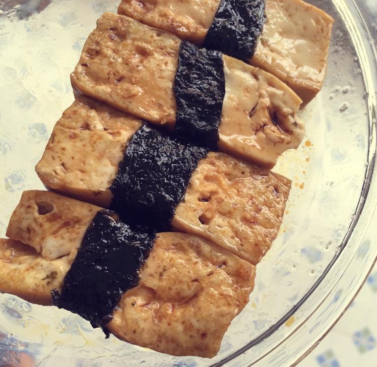 日式照烧海苔豆腐