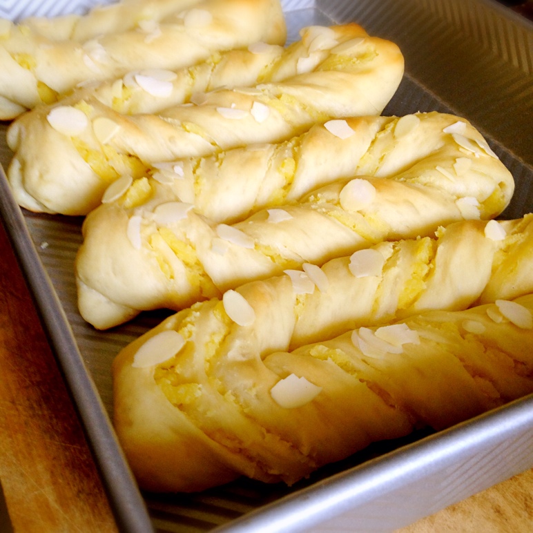 奶黄面包条（汤种法）