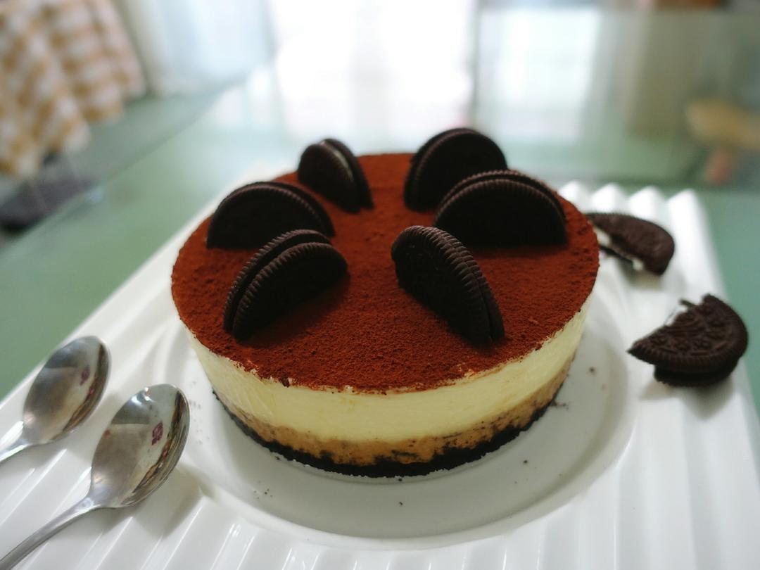 咖啡双层冻芝士蛋糕