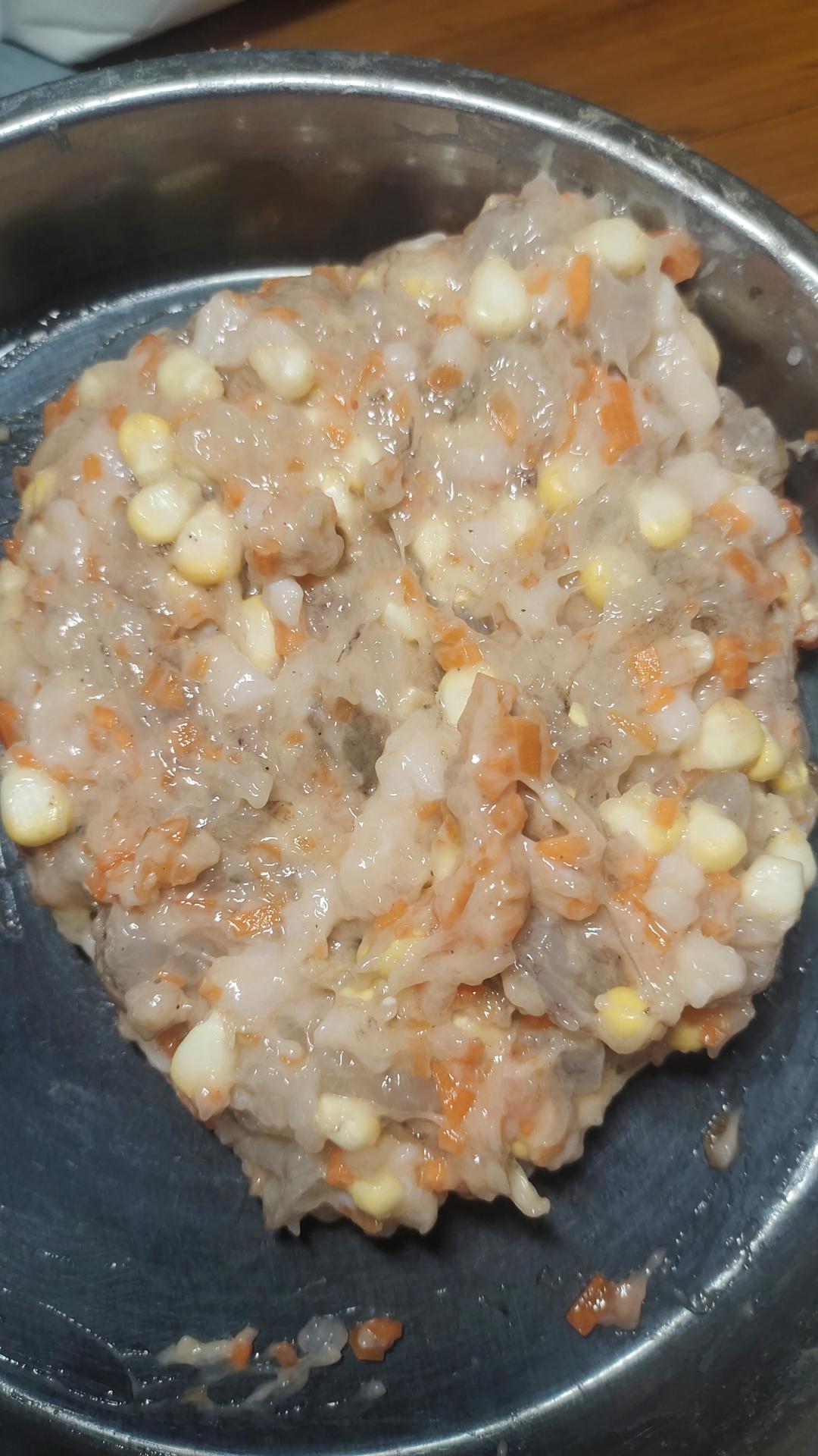 手打Q弹虾滑（电动打蛋器版本）